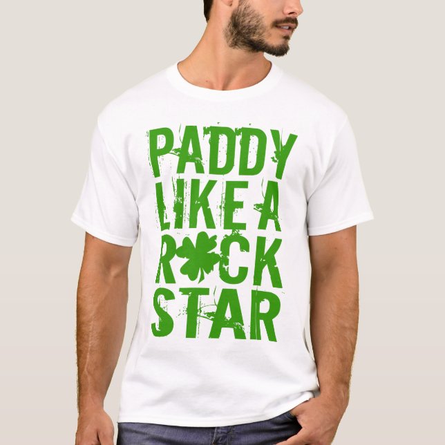 Paddy like a Rock Star T-Shirt (Vorderseite)