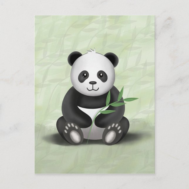 Paddy the Panda - Postcard Postkarte (Vorderseite)