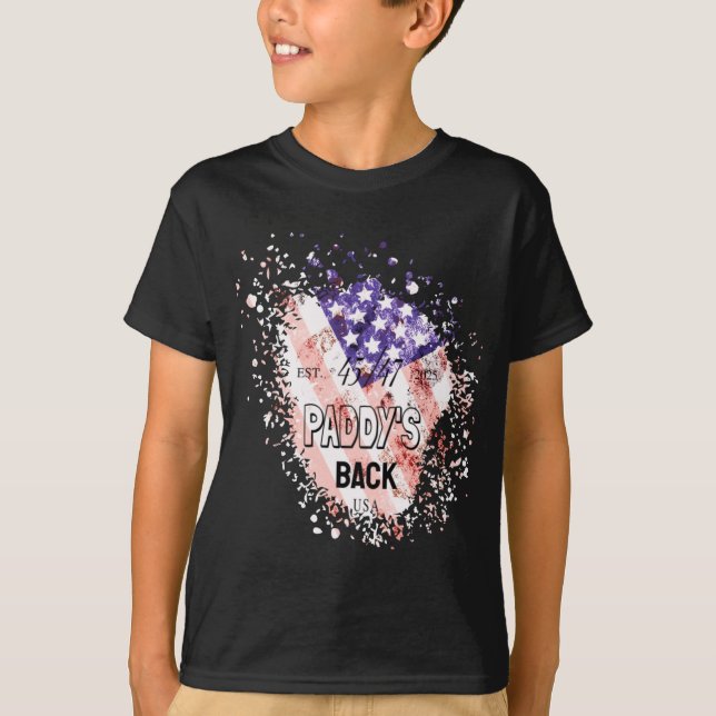 Paddy's Back Funny Trump1 T-Shirt (Vorderseite)