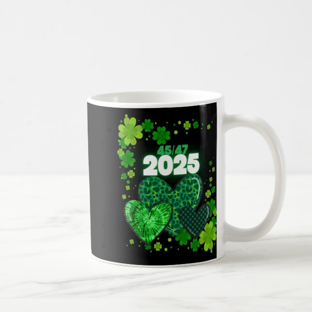 Paddy's Back Funny Trump Kaffeetasse (Rechts)