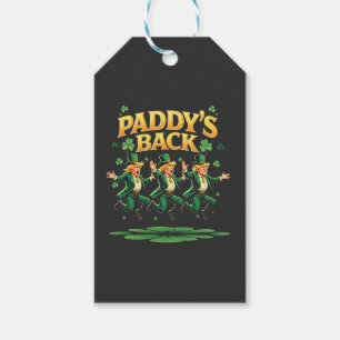 Paddy's Back Funny Trump St Patrick Day Leopard Geschenkanhänger