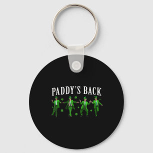 Paddys Back Funny Trump St Patricks Day Irish Sham Schlüsselanhänger