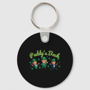 Paddys Back Funny Trump St Patricks Day Irish Sham Schlüsselanhänger