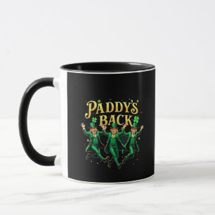 Paddy's Back St Patrick's Day Trump tanzen Tasse