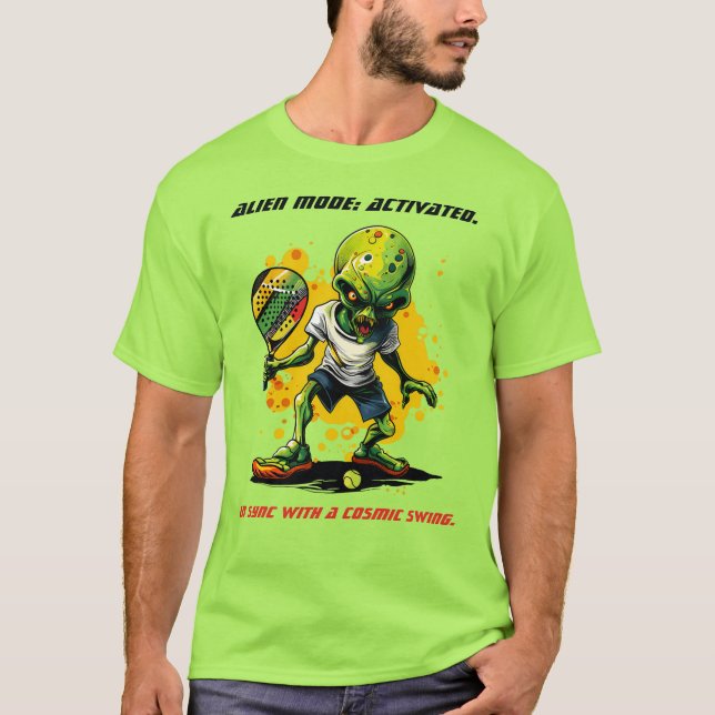 Padel Außerhalb Dieses Courts T-Shirt (Vorderseite)