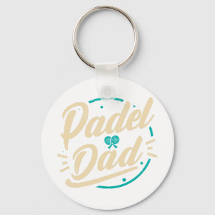 Padel Dad Plattform Tennis Paddleball Padel Schlüsselanhänger