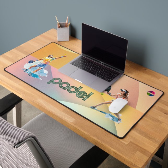 Padel Desk Mat: Vibrant Style Collection Vol.1 Schreibtischunterlage (Büro 2)