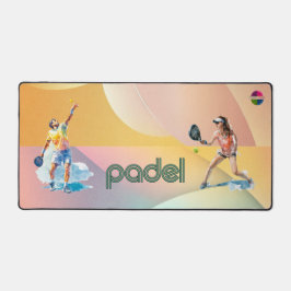 Padel Desk Mat: Vibrant Style Collection Vol.1 Schreibtischunterlage