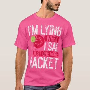 Padel Game Padel Player Noch ein Racket Raquet Bal T-Shirt