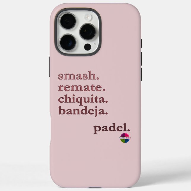 Padel-Handyhülle - Personalisiertes Wort Vibe Dust Case-Mate iPhone Hülle (Rückseite)