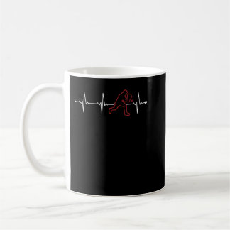 Padel Heartbeat Padel Tennis Plattform Tennis Pade Kaffeetasse