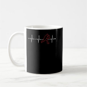 Padel Herzschlag Padel Tennis Plattform Tennis Pad Kaffeetasse