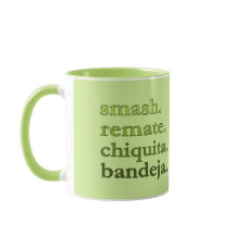 PADEL-KAFFEETASSE – WORD VIBES – LIMEGRÜN