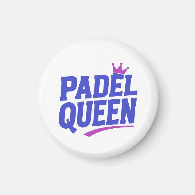 Padel-Königin Magnet (Vorne)
