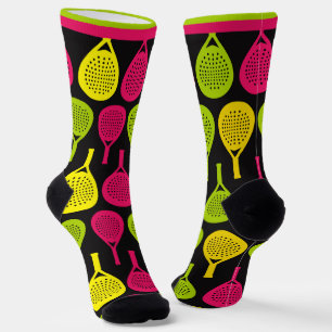 🎾 Padel Neon Kundgebung Runners Socken