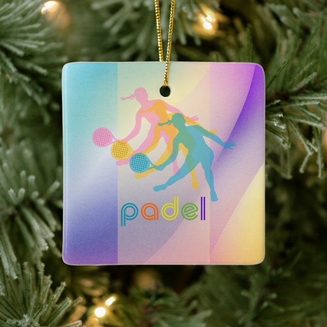PADEL ORNAMENT – VIBRANT STYLE for HER BRIGHTS (Baum)