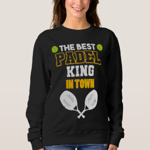 Padel Paddle King Prince Vintage Schläger Racquet Sweatshirt