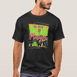 Padel Paddle Tennis Paddel Racquet Ball Vintag 1 T-Shirt
