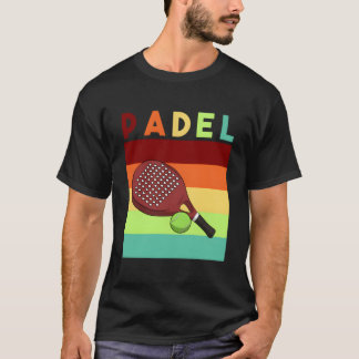 Padel-Paddle-Tennis-Schläger-Racquet-Ball T-Shirt
