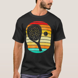 Padel Player Coach Geschenk für Padel Tennis Train T-Shirt
