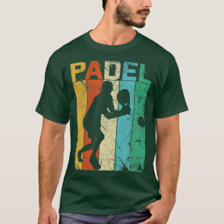 Padel Player Sport Coach Gift for Fans Padel ennis T-Shirt