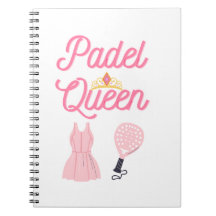 Padel Queen Notebook