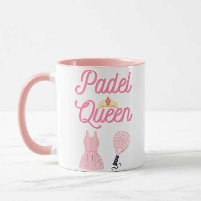 Padel Queen Tasse (Links)