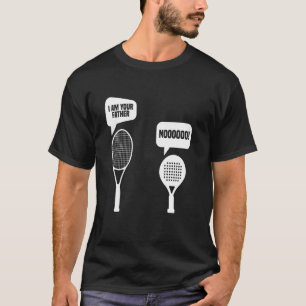 Padel-Schläger Liebhaber Hat Es Turnier Fan Spiele T-Shirt