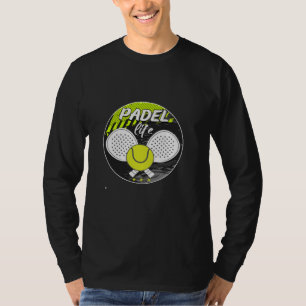 Padel-Schläger Paddle Schläger Padel Tennis Padel T-Shirt
