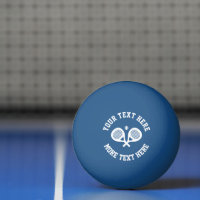 Padel Sportlogo Tischtennisball