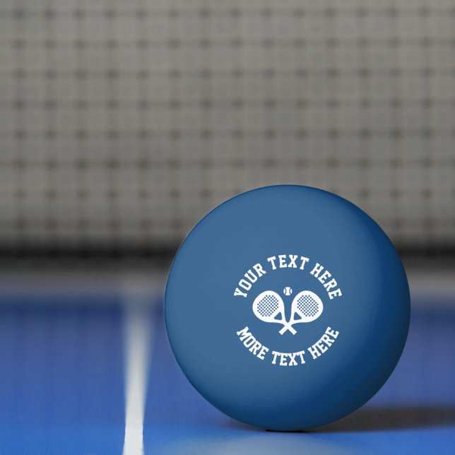 Padel Sportlogo Tischtennisball (Netto)