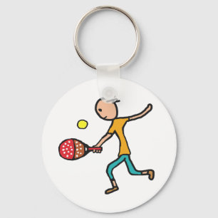 Padel Tennis Schlüsselanhänger