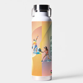 Padel Water Bottle: Vibrant Style Collection Vol.1 Trinkflasche