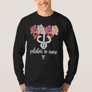 Pädiatrische Krankenpflege Caduceus Peds Notfallve T-Shirt