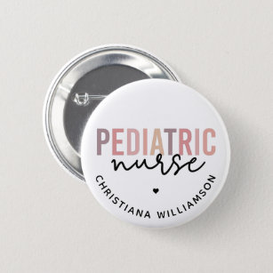 Pädiatrische Krankenpflege PEDS Kinderkrankenpfleg Button