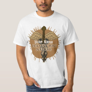 Pädiatrische Krankenschwester Caduceus T-Shirt