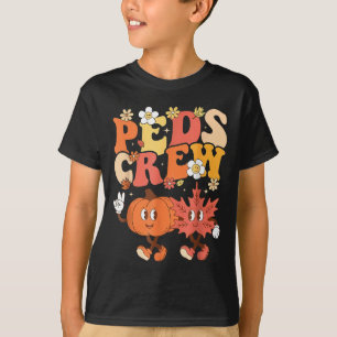 Pädiatrische Krankenschwester Erntedank Niedliche  T-Shirt