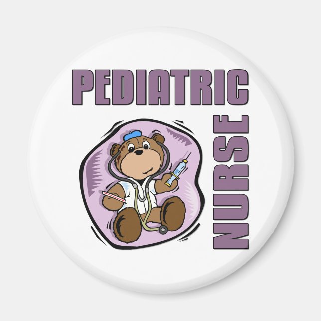 Pädiatrische Krankenschwester Magnet (Vorne)