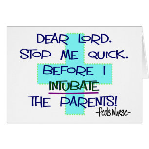 Pädiatrische Krankenschwester PICU, lustige