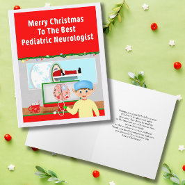 Pädiatrische Neurologe Frohe Weihnachtsfeier in MR Karte
