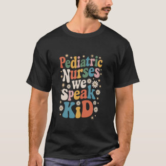 Pädiatrische Pflege Peds-Krankenschwester-Design f T-Shirt