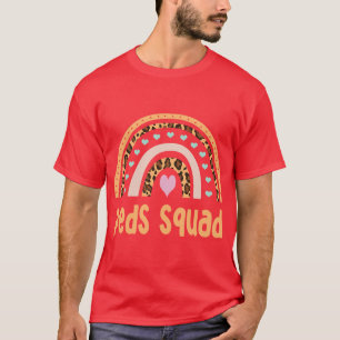Pädiatrische Rainbow Peds Pädiatrische Kinderkrank T-Shirt