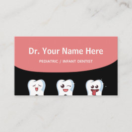 Pädiatrische Säugling Zahnärztliche Kinder Ärztlic Visitenkarte