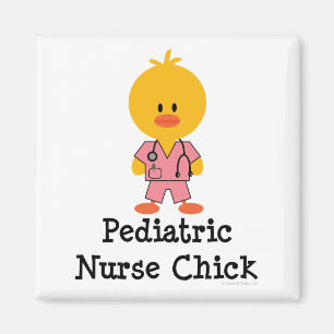 Pädiatrischer Krankenschwester-Küken-Magnet Magnet