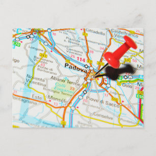 Padova, Italien Postkarte