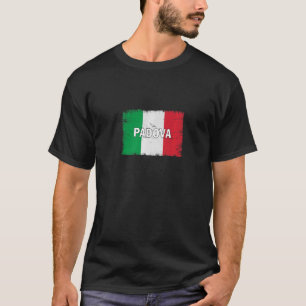 Padova Italien Stadt mit italienischer Flagge T-Shirt