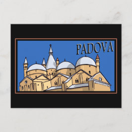 Padova - Steamer Trunk Style Postkarte