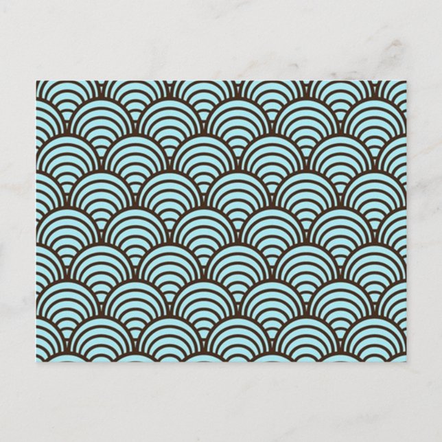 Padrão em forma geometrica postkarte (Vorderseite)