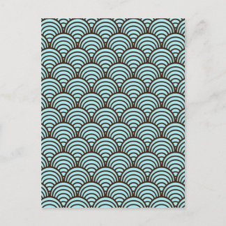 Padrão em forma geometrica postkarte