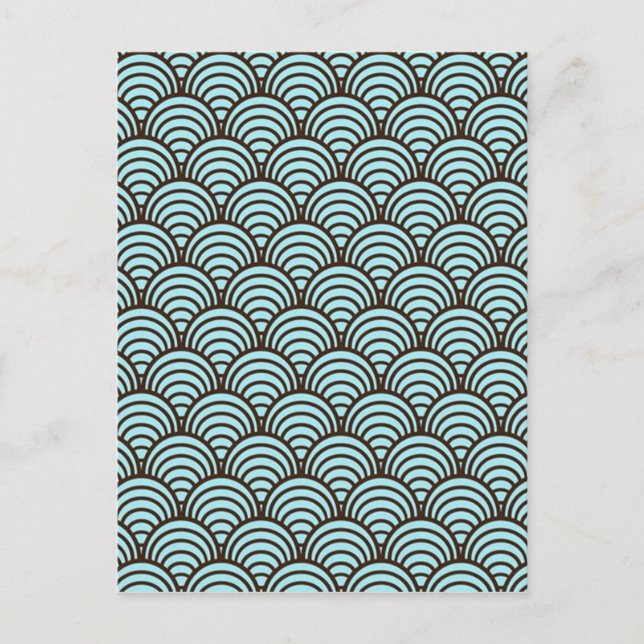 Padrão em forma geometrica postkarte (Vorderseite)